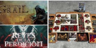 Tablero jugador Tainted grail King of Ruins y TG