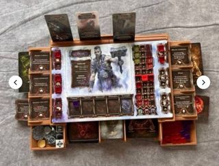 Tablero jugador Tainted grail King of Ruins y TG