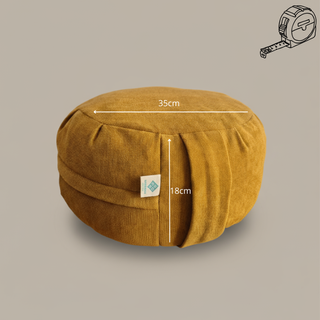 Lote Zabutón + Zafú Mostaza