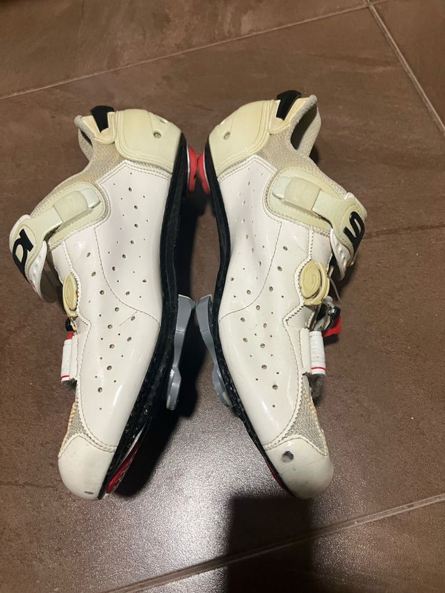 Zapatillas Sidi Ergo 2 Carbono Blancas