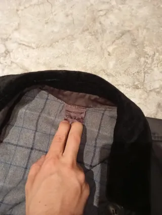 Gabardina Marrón y Gris