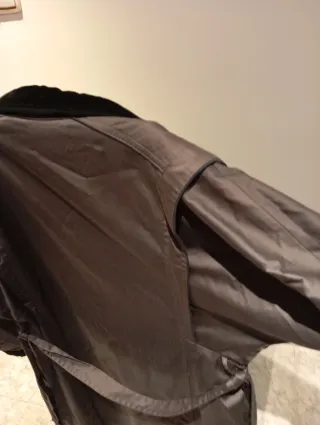 Gabardina Marrón y Gris