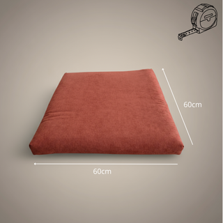 Lote Zabutón + Zafú Coral