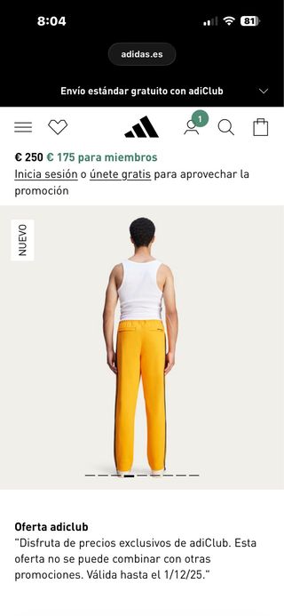 pantalones de chándal adidas