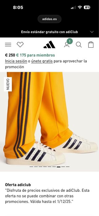 pantalones de chándal adidas