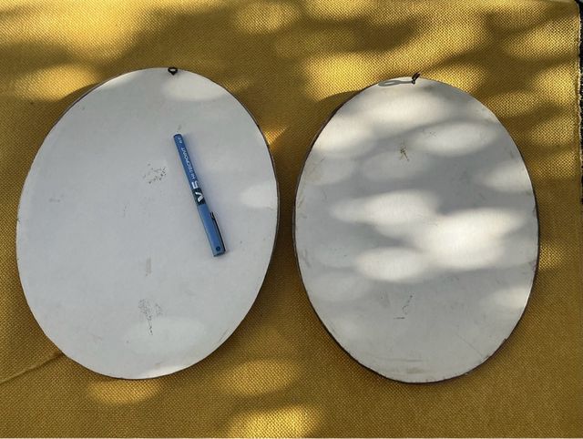 Quadri ovali con fiori vintage