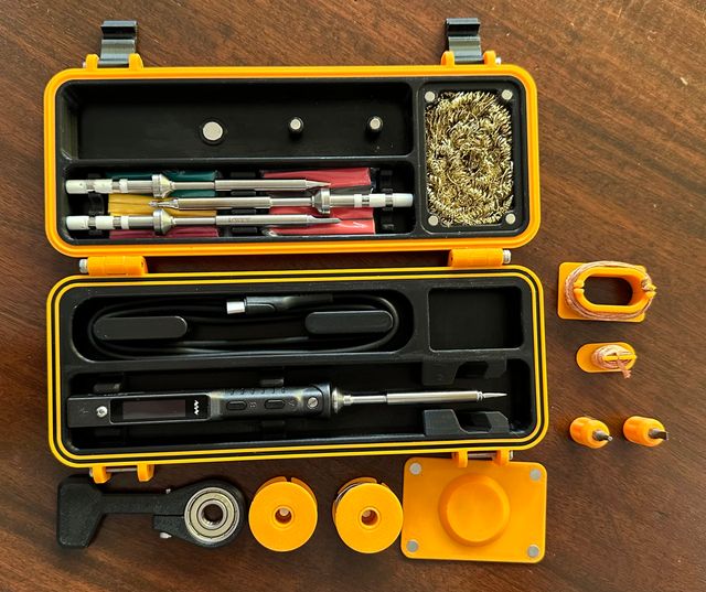 Scatola Organizzatore per Saldatore TS101