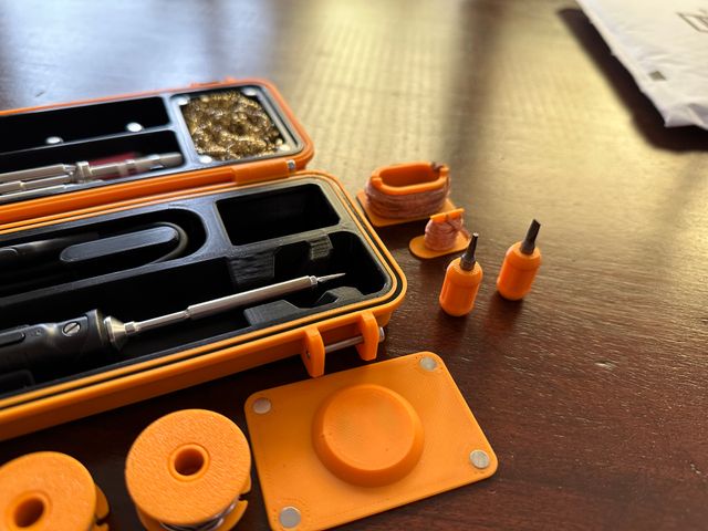 Scatola Organizzatore per Saldatore TS101