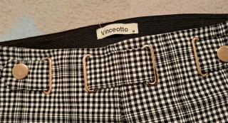 Pantalón pitillo Vince Camuto cuadros