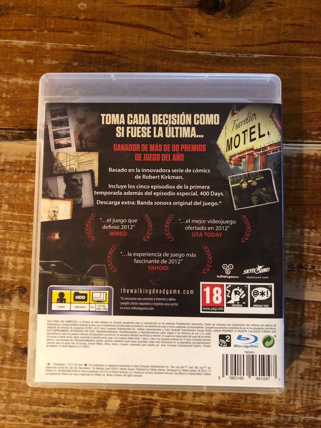 The Walking Dead Edición Juego del Año PS3