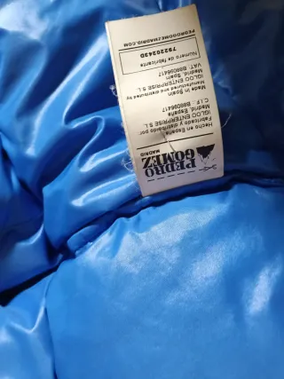 Chaleco Pedro Gómez azul