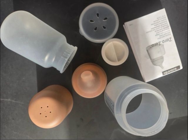 Biberón 2 Tetinas Suavinex Zero Zero 180ml