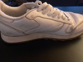 Bambas Reebok Clásicas Blancas muy usadas