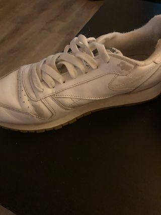 Bambas Reebok Clásicas Blancas muy usadas
