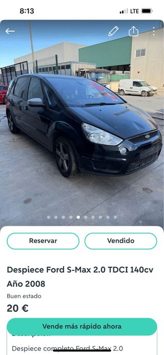 Cable positivo Ford S-Max