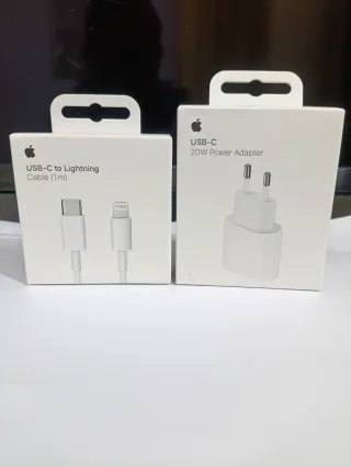 Caricatore iPhone 20W e cavo Apple