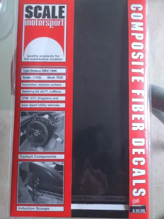 Calcas maqueta ScaleMotorsport 1/24 SKU#7026