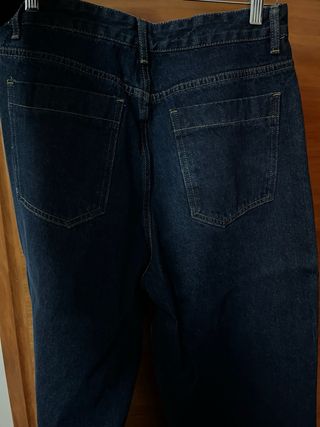 Pantalón Vaquero Baggy Azul