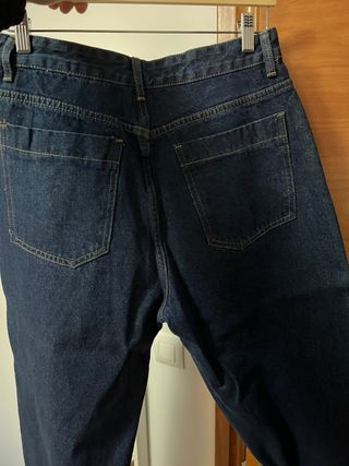 Pantalón Vaquero Baggy Azul