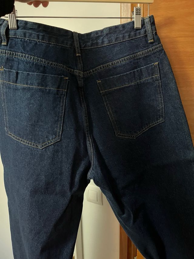 Pantalón Vaquero Baggy Azul