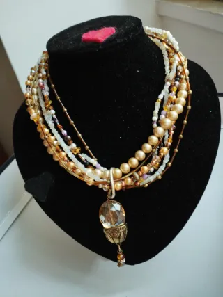 Collana perle e perline
