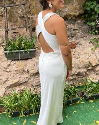 Vestido Novia Rania Lady Pipa Blanco