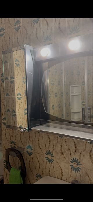 Mueble espejo baño antiguo