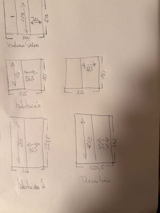 6 Ventanas aluminio Climalit con persiana