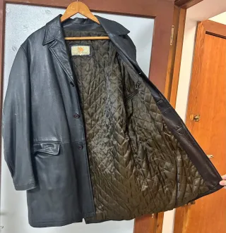 Pieles de Mallorca Chaqueta Negra Talla M Hombre