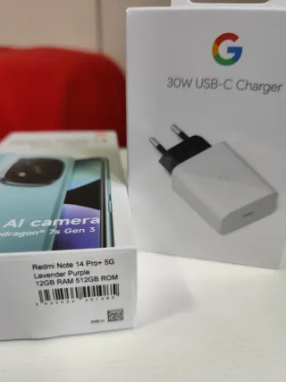 Redmi Note 14 Pro+ 5G 512GB 12GB RAM SIN ABRIR .