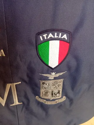 Borsa Aeronautica Militare porta casco blu