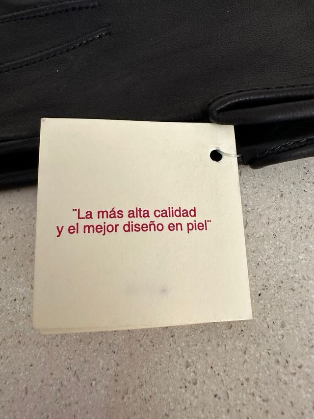 Guantes de Piel Ana Gil Nuevos