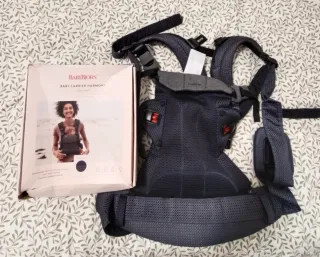 Mochila Porta Bebé BabyBjörn Harmony Gris