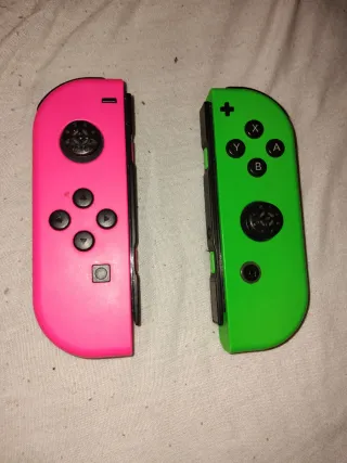 Mando Nintendo Switch Joypad Rosa y Verde