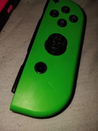 Mando Nintendo Switch Joypad Rosa y Verde