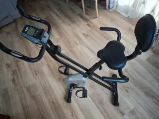 Bicicleta statica pieghevole