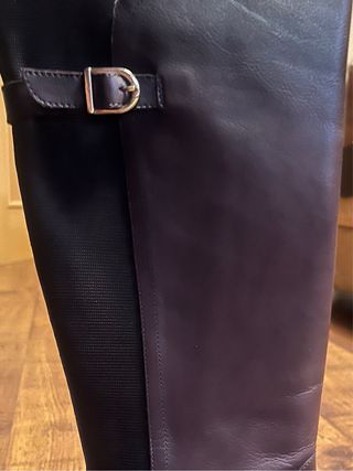 Botas altas piel mujer talla 38 sin estrenar