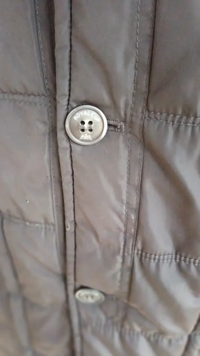 Giacca imbottita marrone