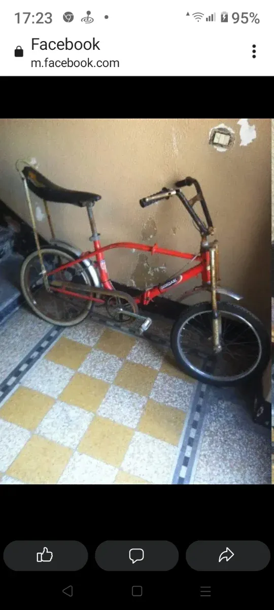 Saltafos vintage rosso