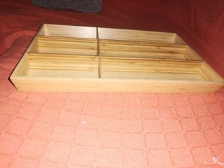 Organizador de bambú para cajones