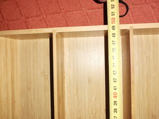 Organizador de bambú para cajones