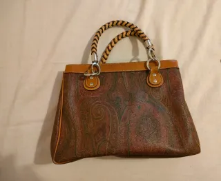 Borsa Etro Paisley Manici Rigidi