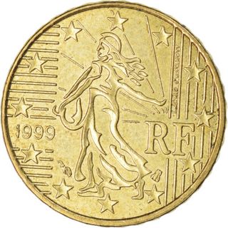 Moneda 10 céntimos Francia 1999