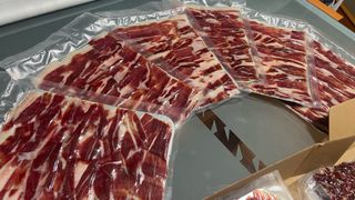 Corte de Jamón /paleta Cuchillo + Envasado
