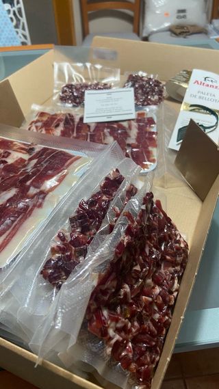 Corte de Jamón /paleta Cuchillo + Envasado