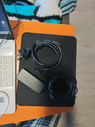 Ordenador portátil HP blanco