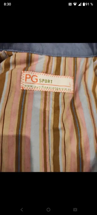 Cazadora sport Purificación García lila