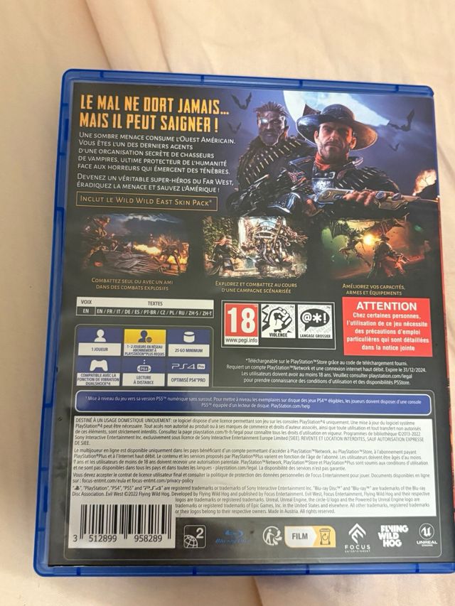 Evil West PlayStation 4