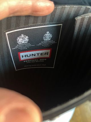 Botas Hunter Edición Especial Negras