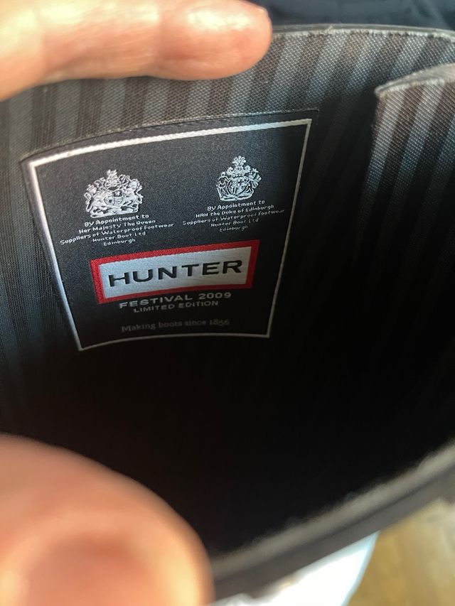 Botas Hunter Edición Especial Negras